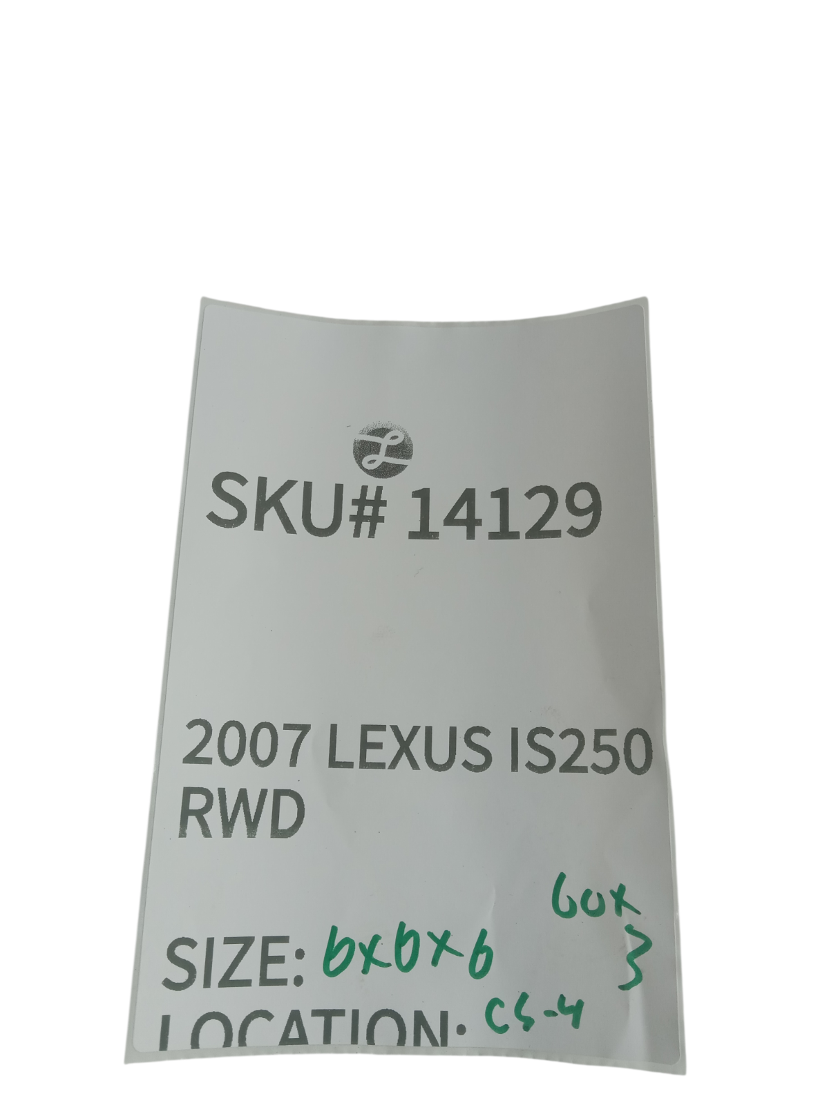 2007-2008 Lexus IS250 Ac Air Condition Conditioner Sensor OEM 14129