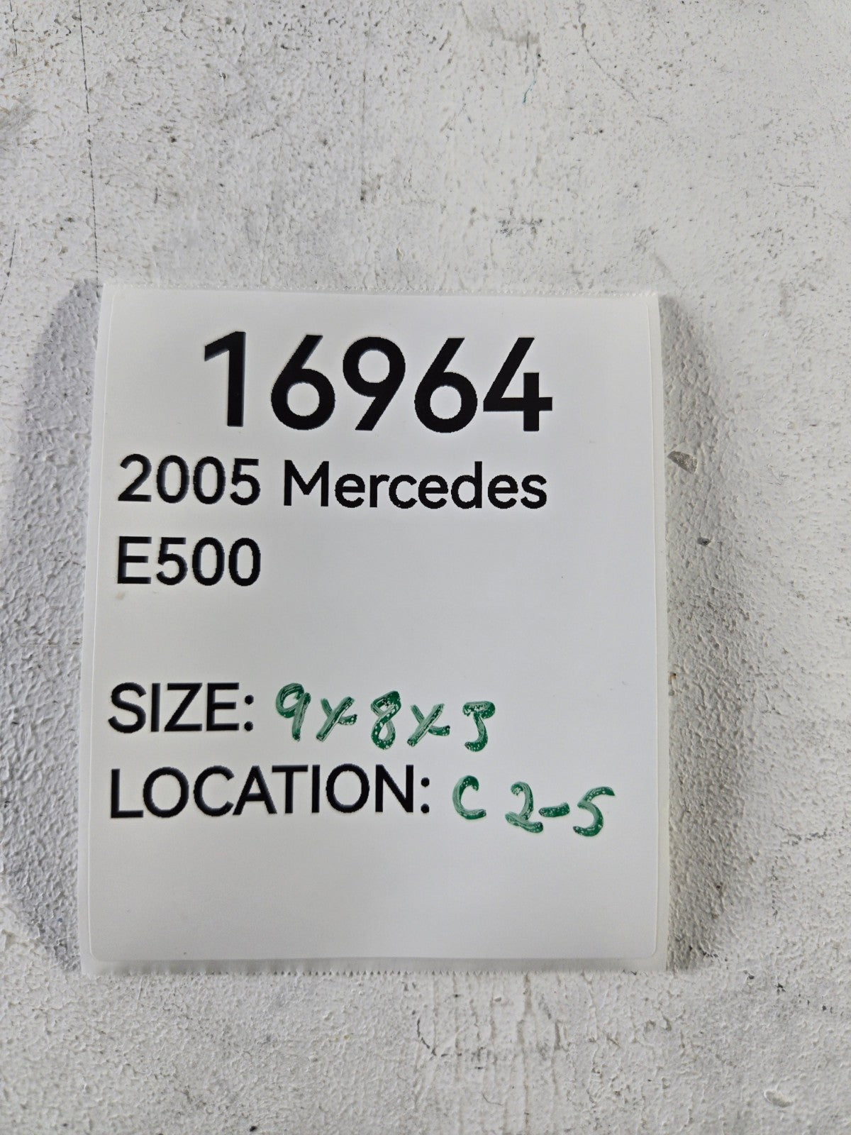 2003 2006 Mercedes Benz E320 E350 E500 Rear Roof Dome Reading Light Lamp OEM