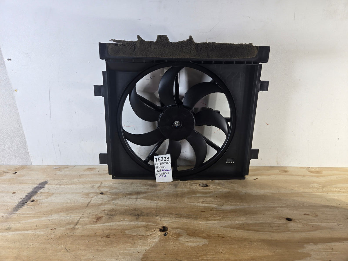 2013-2019 Nissan Sentra 1.8L Radiator Fan Motor Shroud 21481-9AP0A OEM 15328