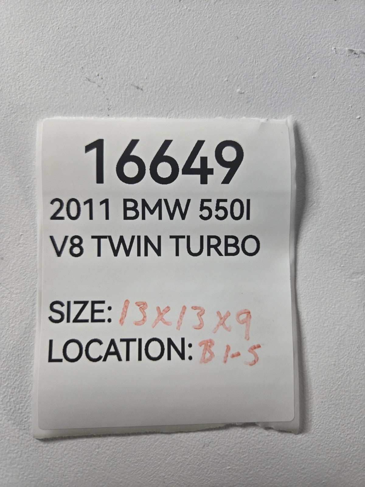2010 2016 BMW 5 Series 528i 535d 550i M5 Steering Column Support Bracket OEM