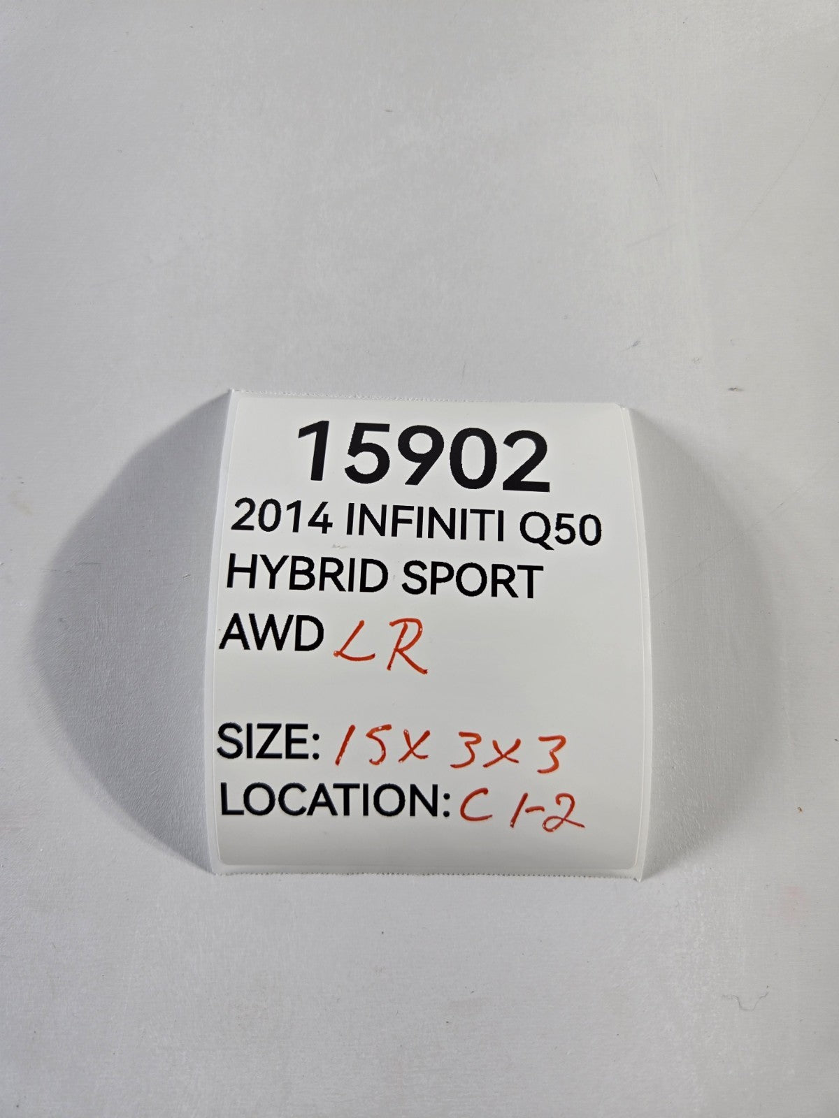 2014 2024 Infiniti Q Q50 Left Driver Side Rear Door Sill Scuff Plate Trim OEM