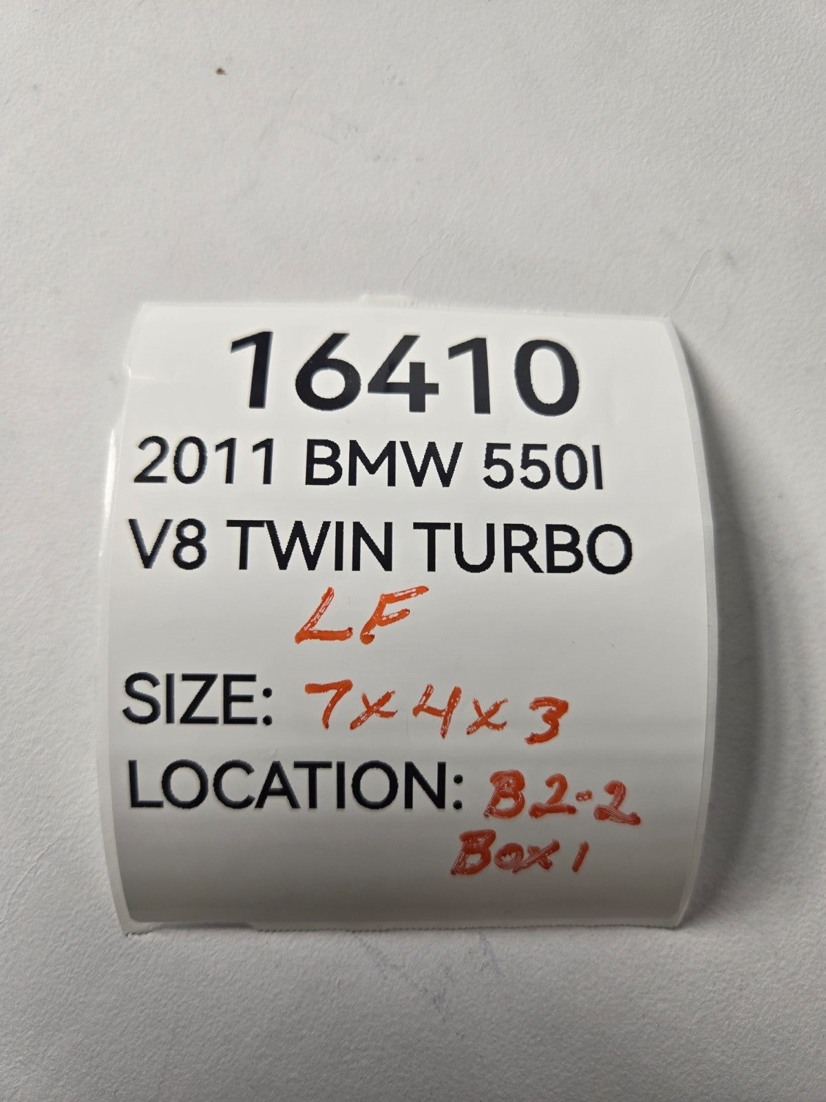 2010 2016 BMW 528i 535d Left Driver Front Door Corner Tweeter Speaker Cover OEM