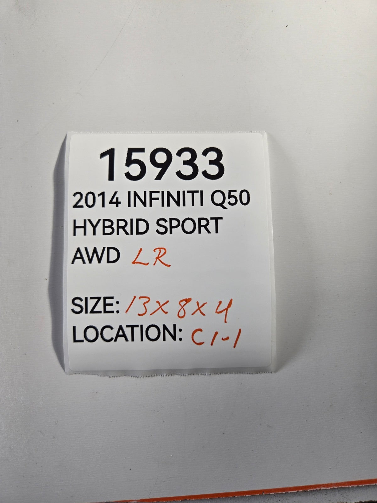 2014 2024 Infiniti Q Q50 Left Driver Side Rear Door Lock Latch Actuator OEM