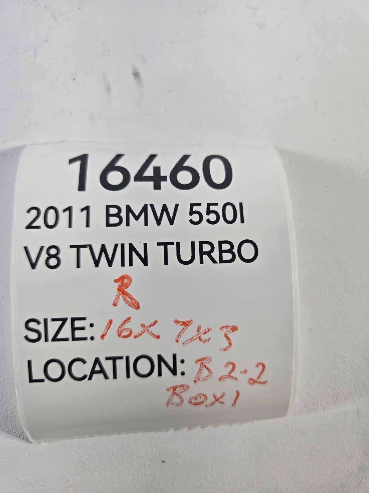 2006 2017 BMW 528i 535i 550i Right Passenger Sunvisor Sun Visor OEM 51167248860