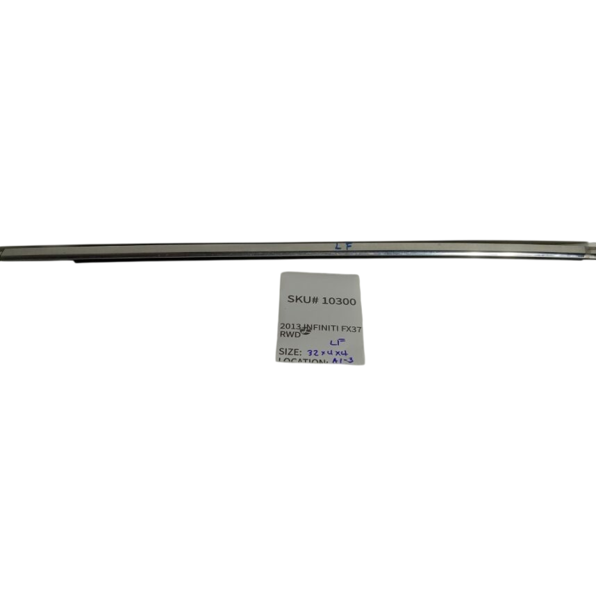 2013 Infiniti FX37 Left Front Door Outer Weather Strip LH 808211CA0A OEM 10300