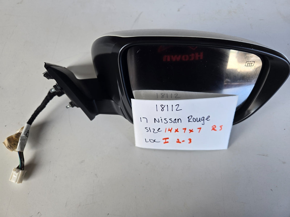 2014 2016 Nissan Rogue right passenger side door rear view mirror camera OEM