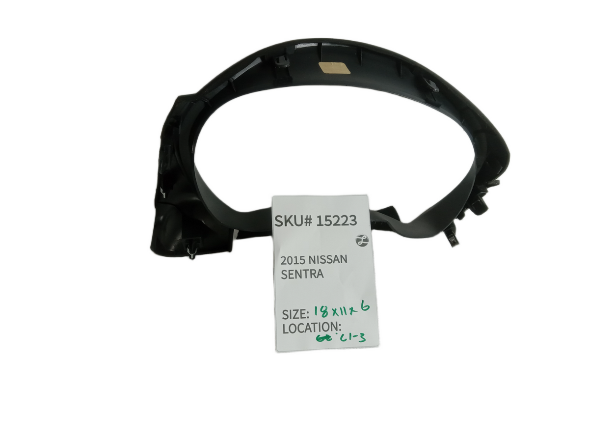 2013-2019 Nissan Sentra Dash Speedometer Cluster Bezel 682403SG0A OEM 15223