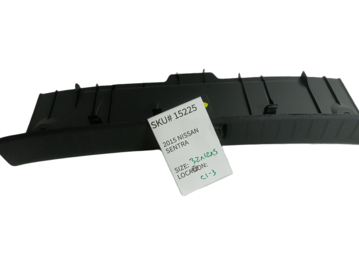 2013-2019 Nissan Sentra Rear Trunk Tail Gate Sill Scuff Trim 84921-3SG0A OEM 225
