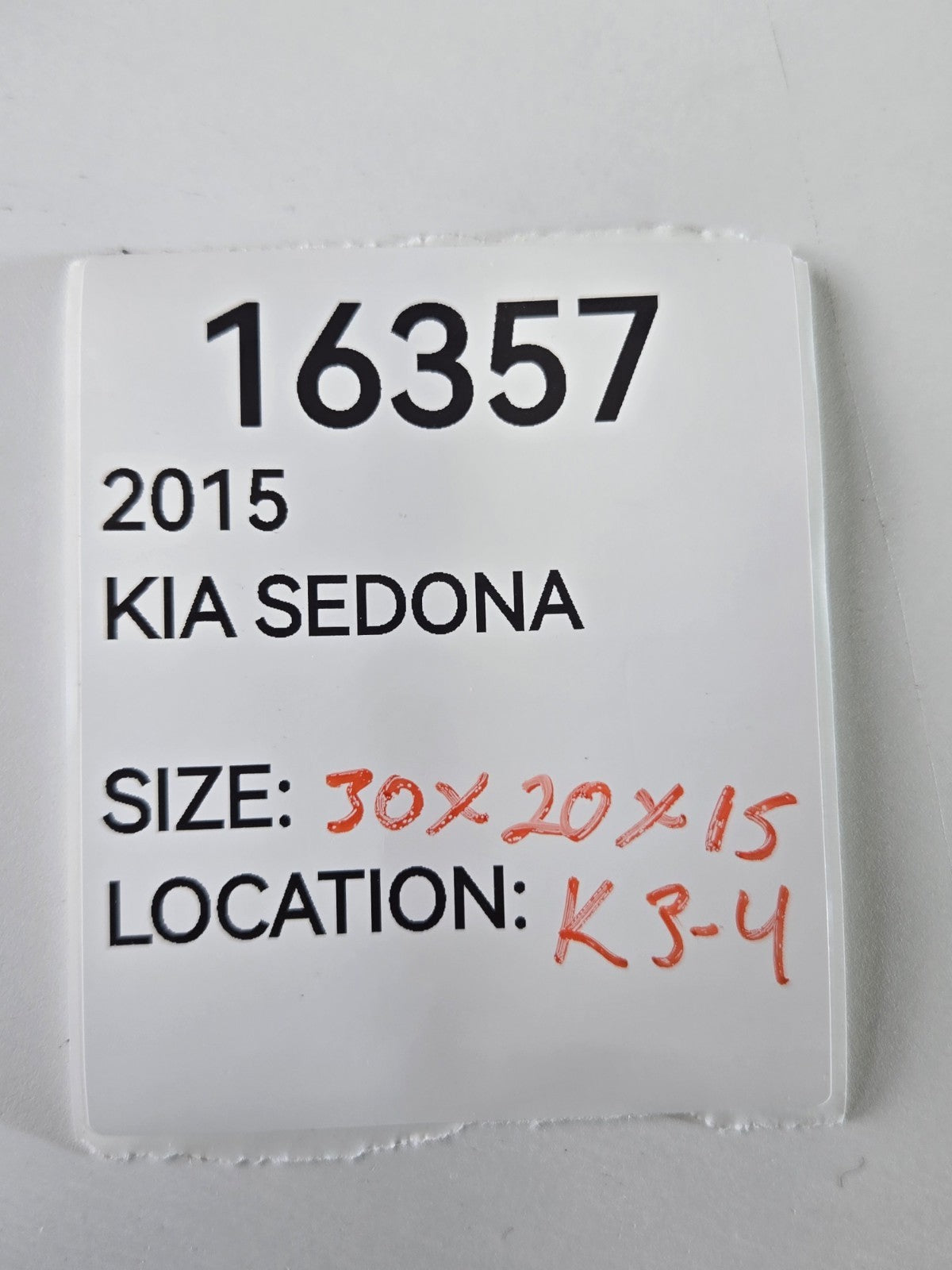 2015 2018 Kia Sedona Dash Instrument Panel Wire Wiring Harness OEM 91115A9911