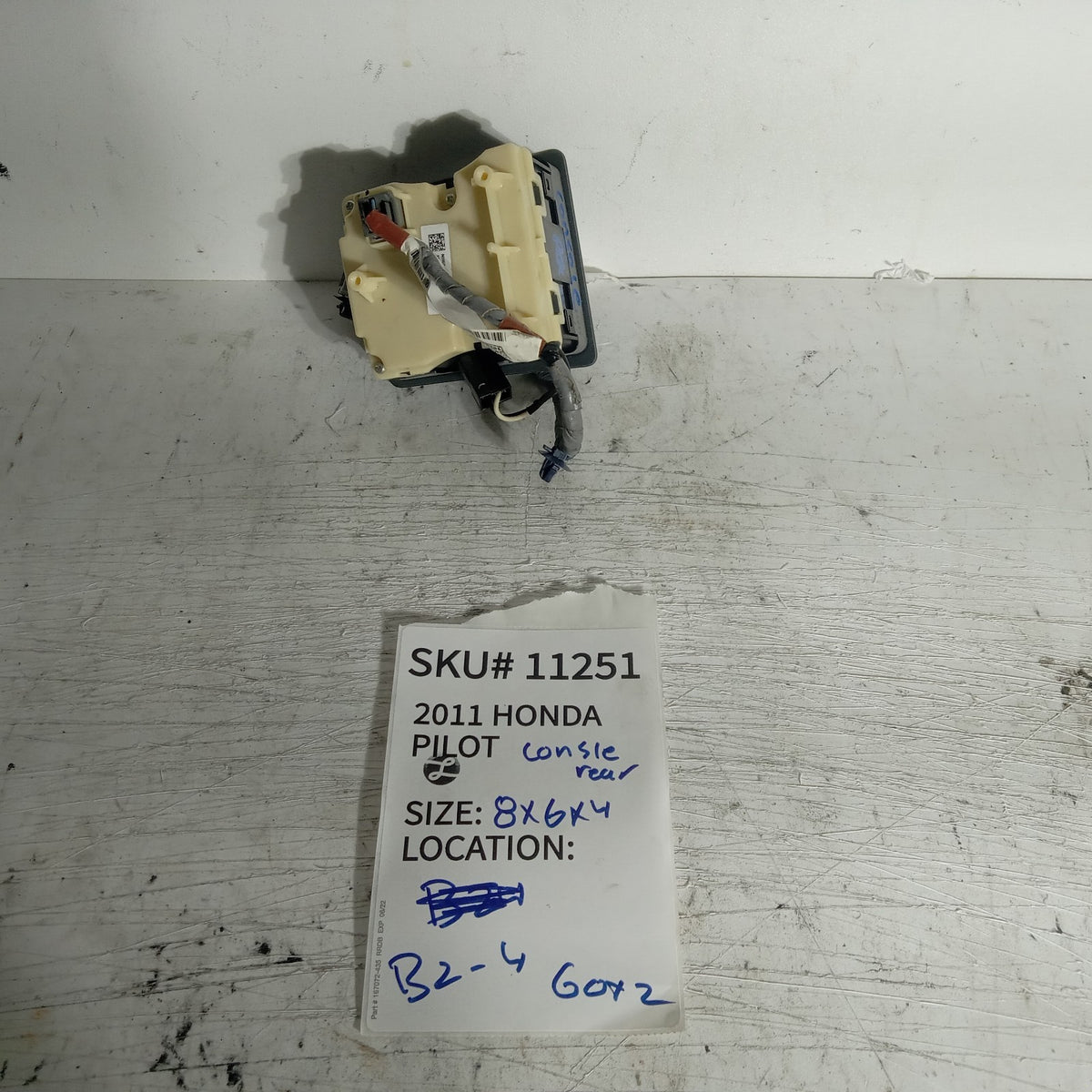 2009-2011 Honda Pilot Center Console Temperature Climate Control Switch OEM 1251