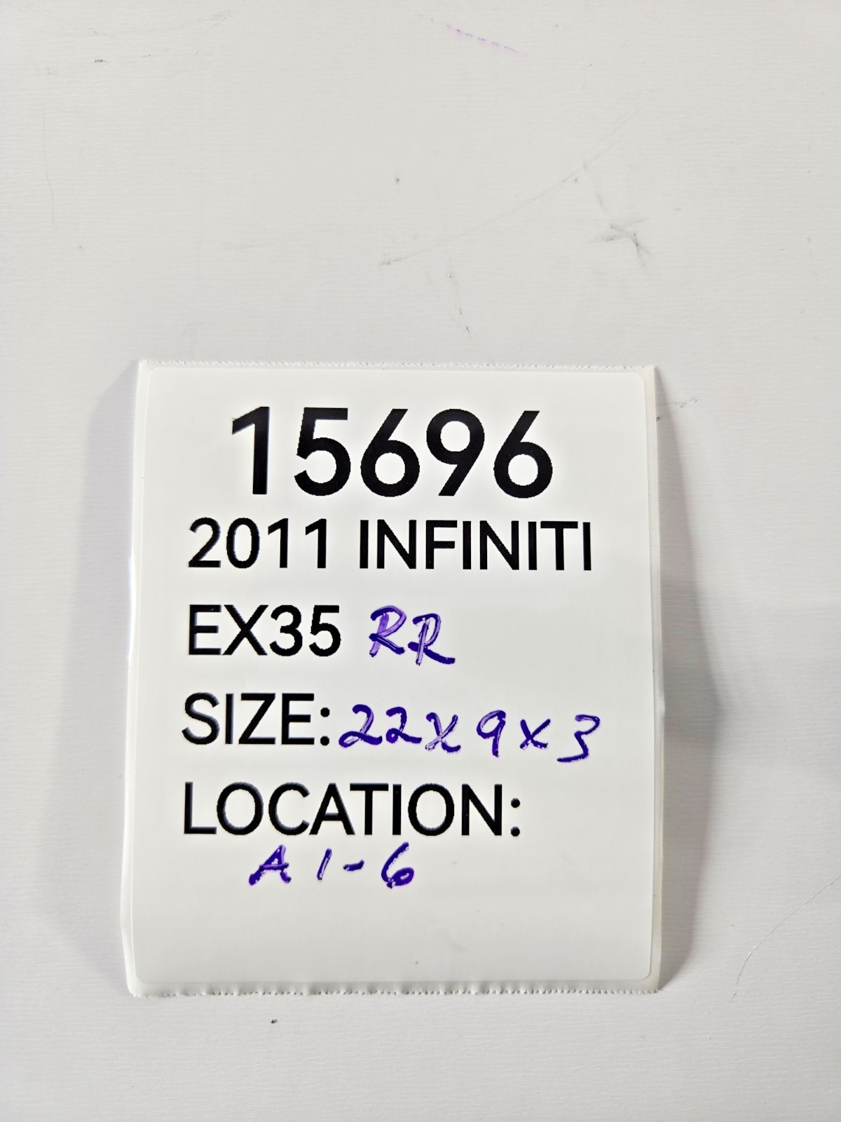 2008 2017 Infiniti EX35 QX50 QX70 Right Passenger Rear Window Regulator Motor OE