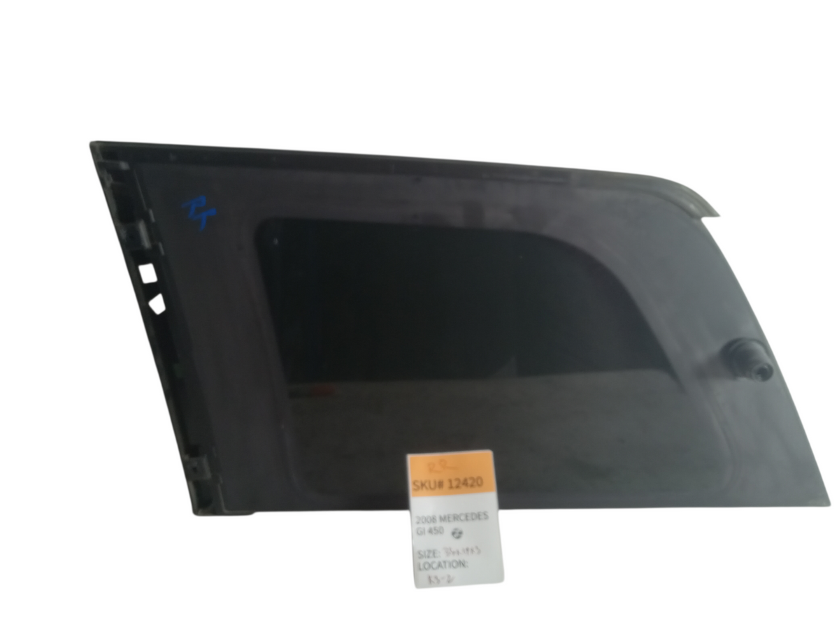 2008-2014 Mercedes-Benz GL450 Right Rear Quarter Glass 1646703050 OEM 12420