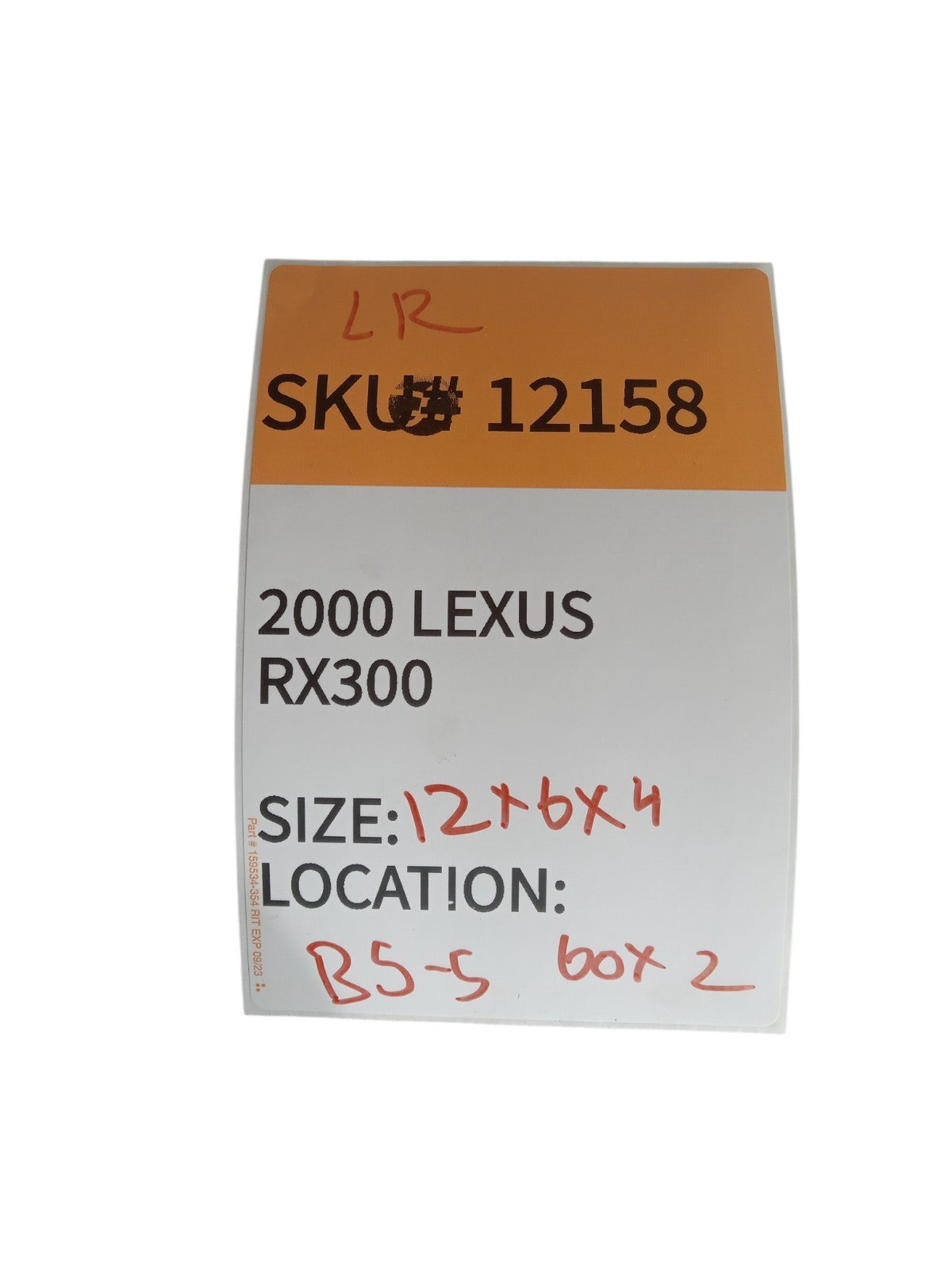 1999 2003 Lexus RX RX300 Left Driver Side Rear Door Upper Lower Hinge Hinges OEM
