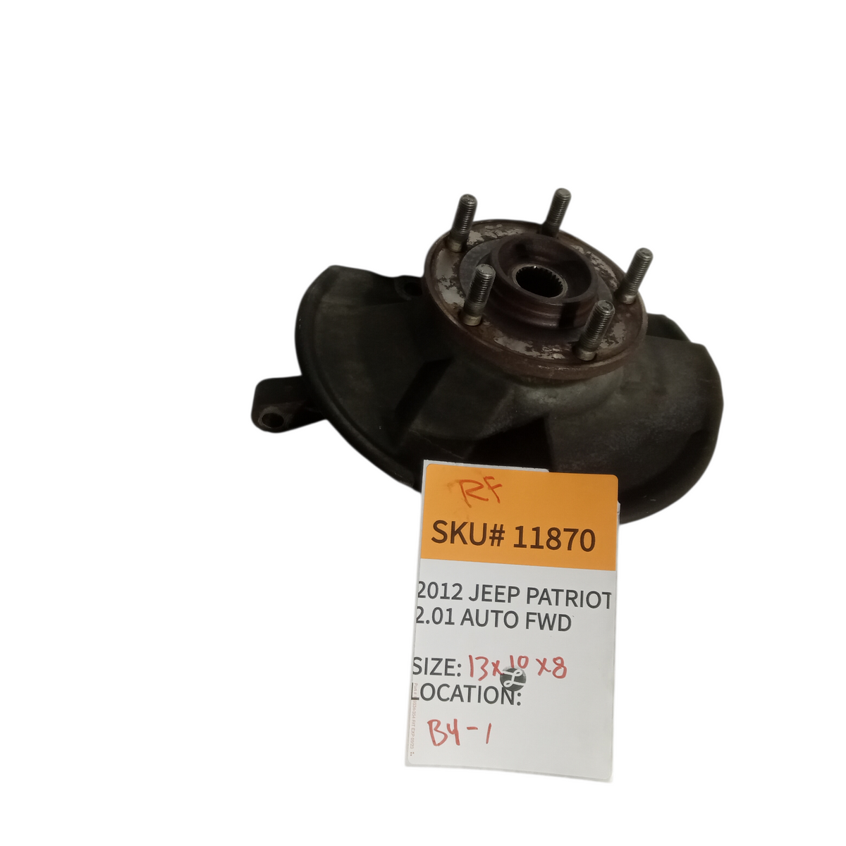 2012-2015 Jeep Patriot Right Front Suspension Spindle Knuckle Stud Hub OEM 11870