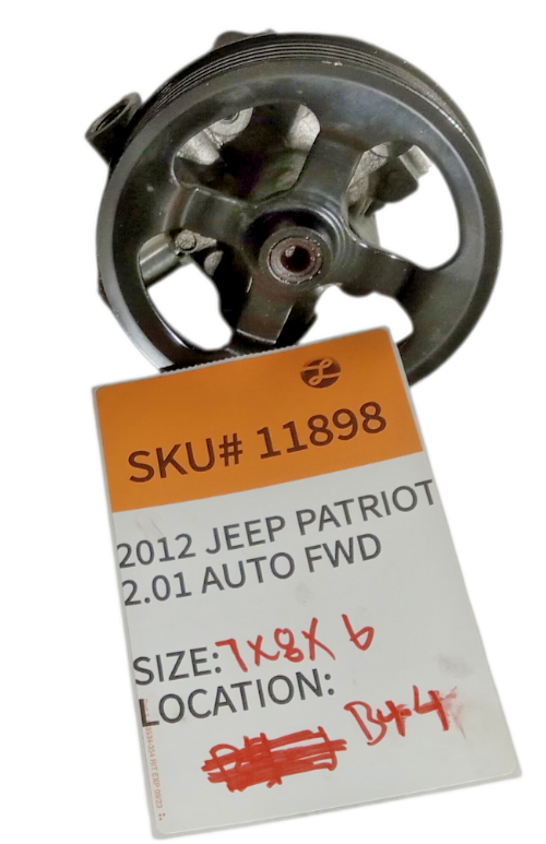 2012-2015 Jeep Patriot 2.0L 2.4L Power Steering Pump 5105048AC OEM 11898