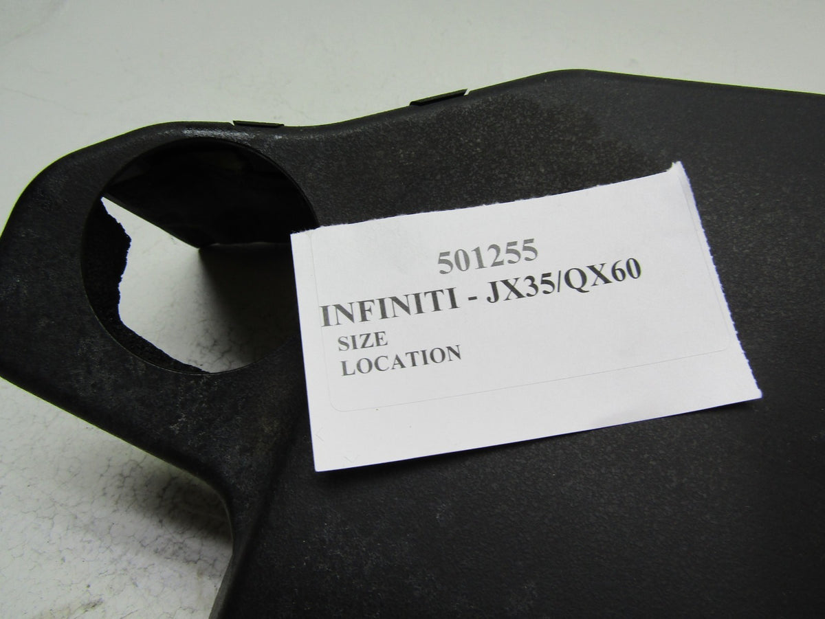 2015 Infiniti Qx60 power steering pump plastic trim cover garnish panel OEM