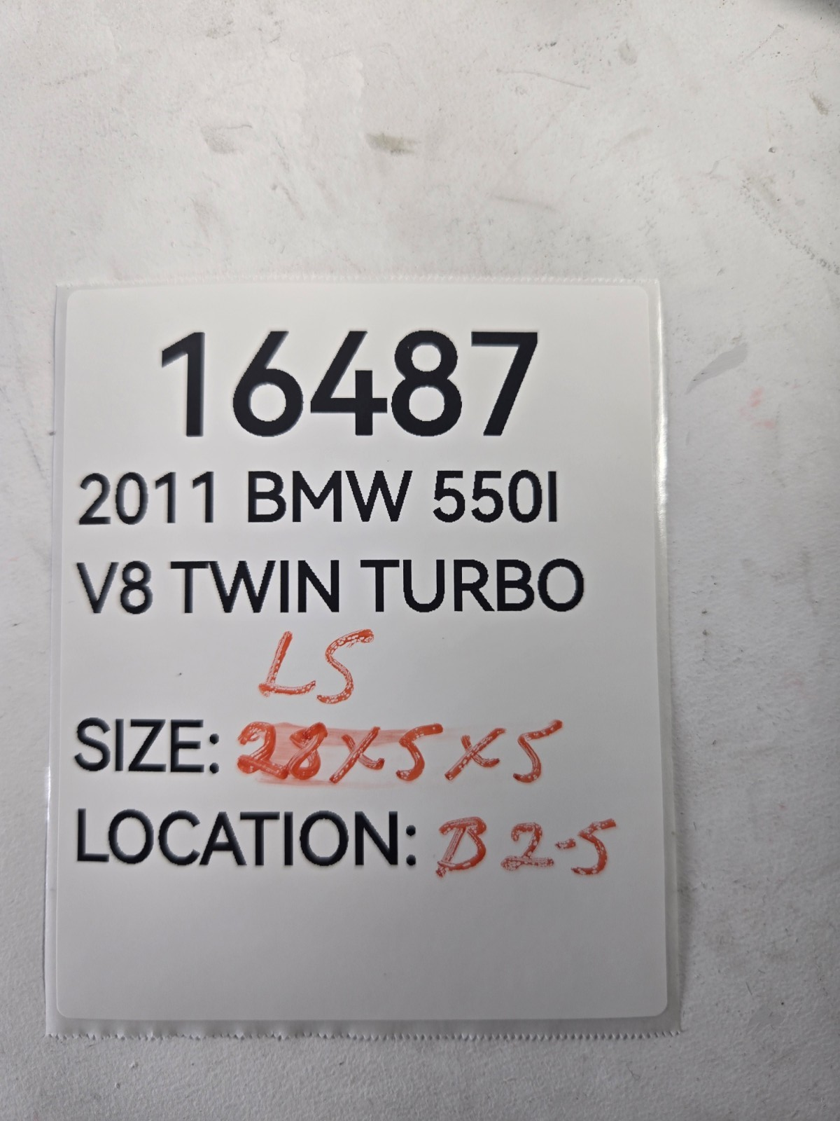 2010 2016 BMW 528i 550i Left Driver Side Front Windshield A Pillar Molding Trim