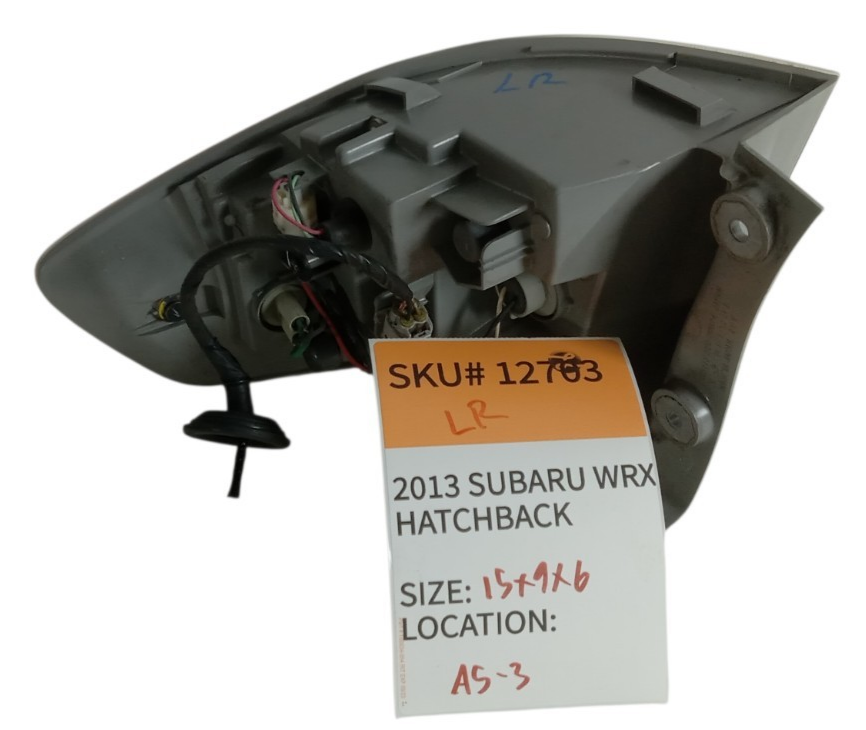 2011-2014 Subaru Impreza Left Rear Tail Light Driver side OEM 12703