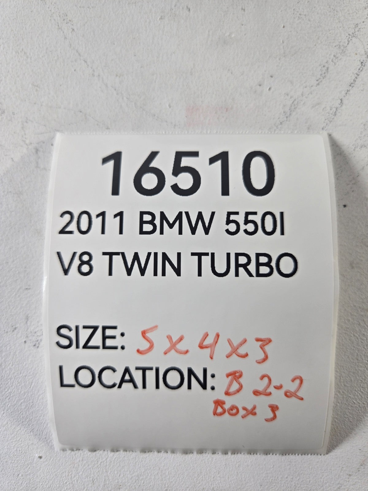 2010 2017 BMW 550i GT xDrive 4.4L Engine Motor Tensioner Belt Pulley OEM