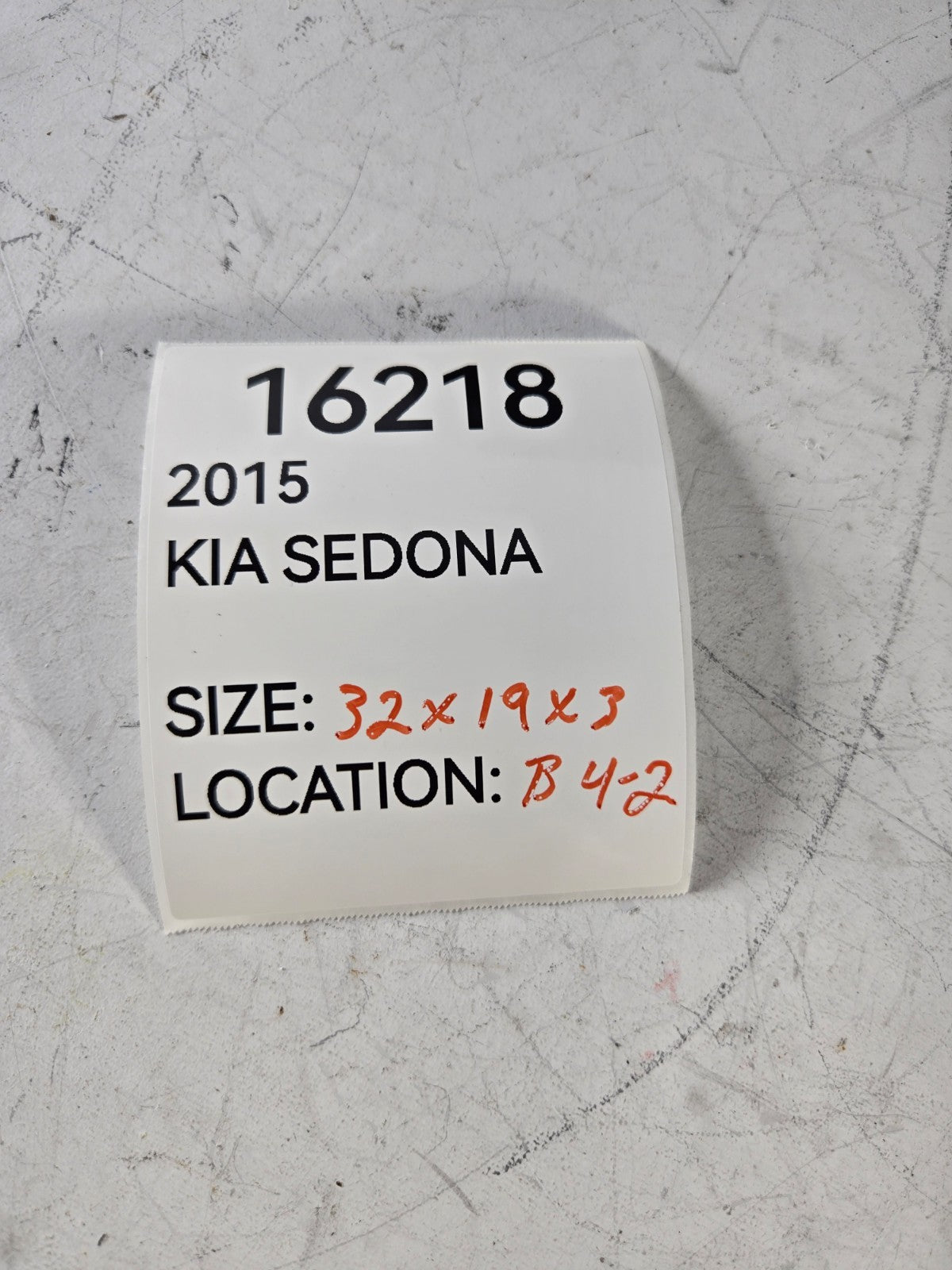 2015 2018 Kia Sedona AC Air Conditioner Condenser Assembly OEM 97606A9000