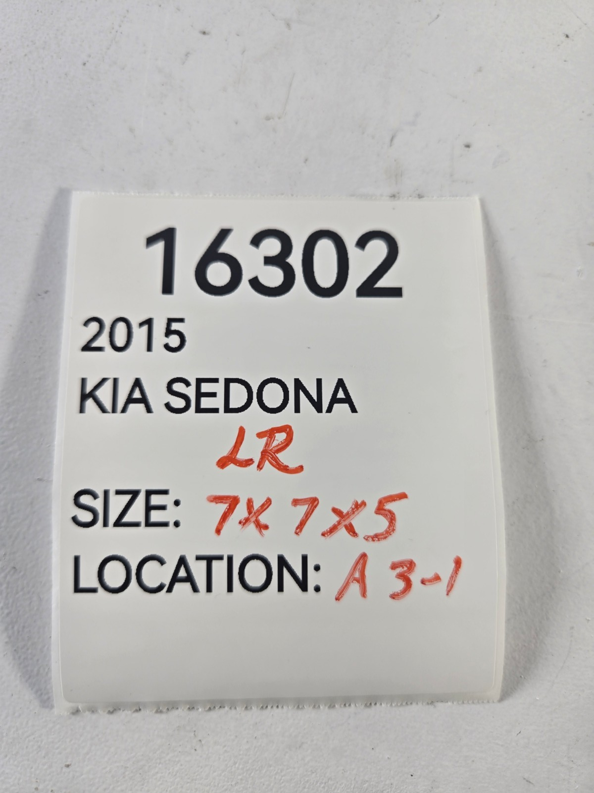 2015 2021 Kia Sedona Left Driver Side Rear Wheel Brake Caliper OEM 58210A9000
