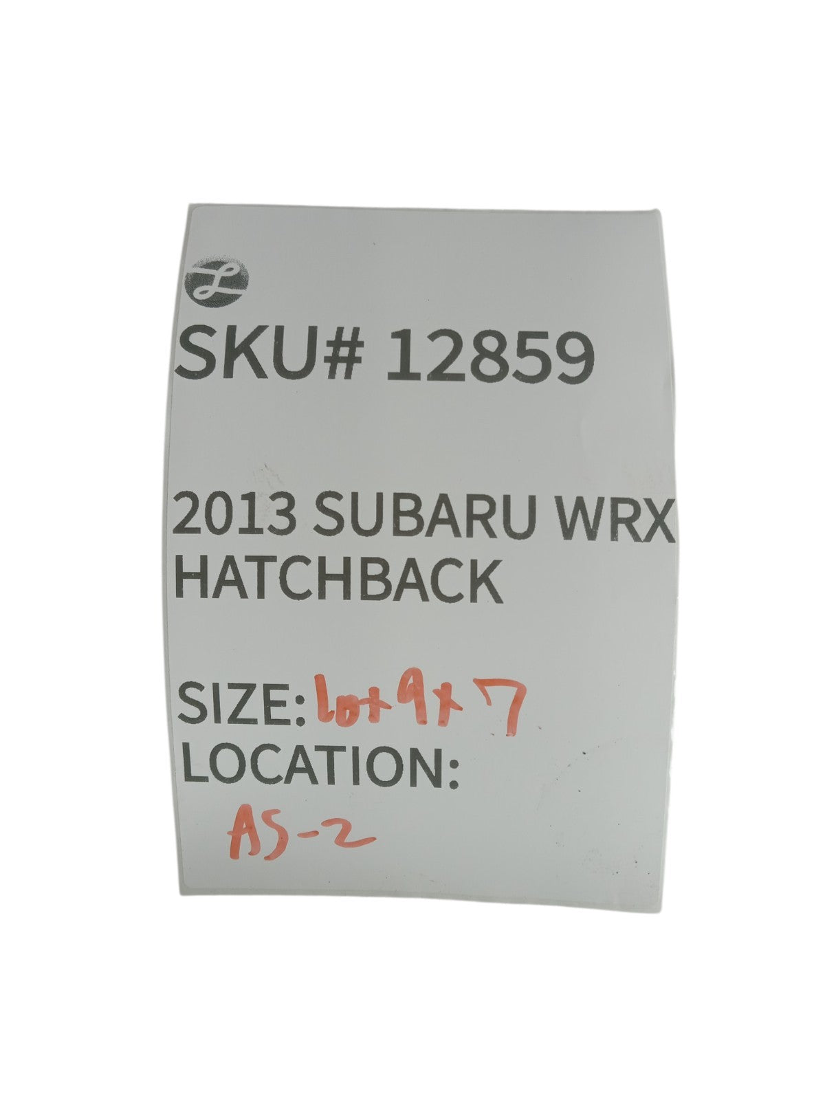2011-2014 Subaru Impreza Steering Column Combination Base Switch OEM 12859
