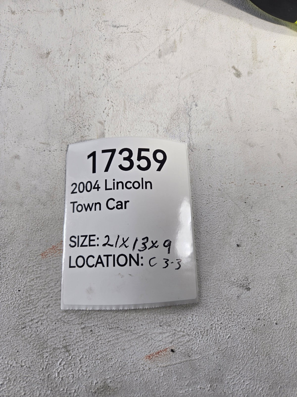2004 Lincoln Town Car Steering Column Clock Spring Ignition Switch Key OEM