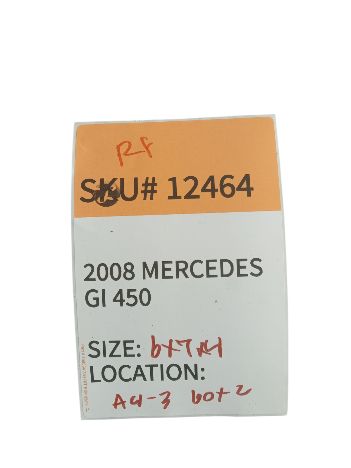 2008-2014 Mercedes-Benz GL450 Front Right Door Hinge Upper & Lower OEM 12464