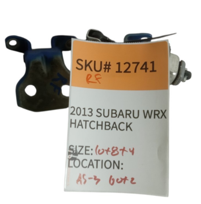 2011-2014 Subaru Impreza Right Front Door Hinge Hinges With Stopper OEM 12741