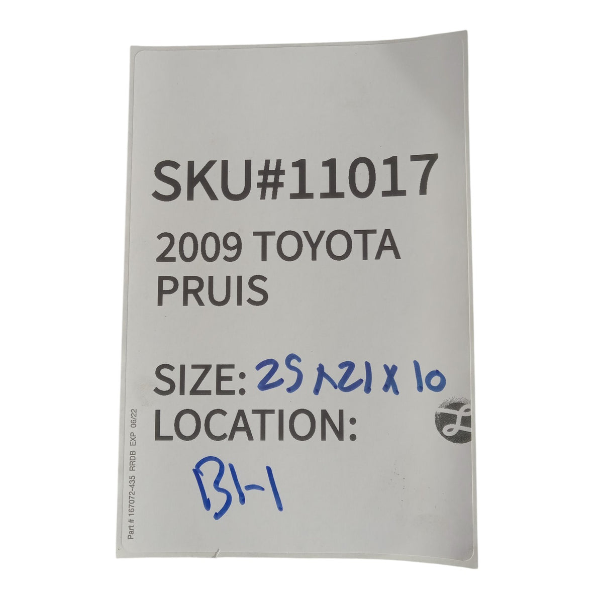 2004 2009 Toyota Prius Engine Wire Harness Connector OEM 11017