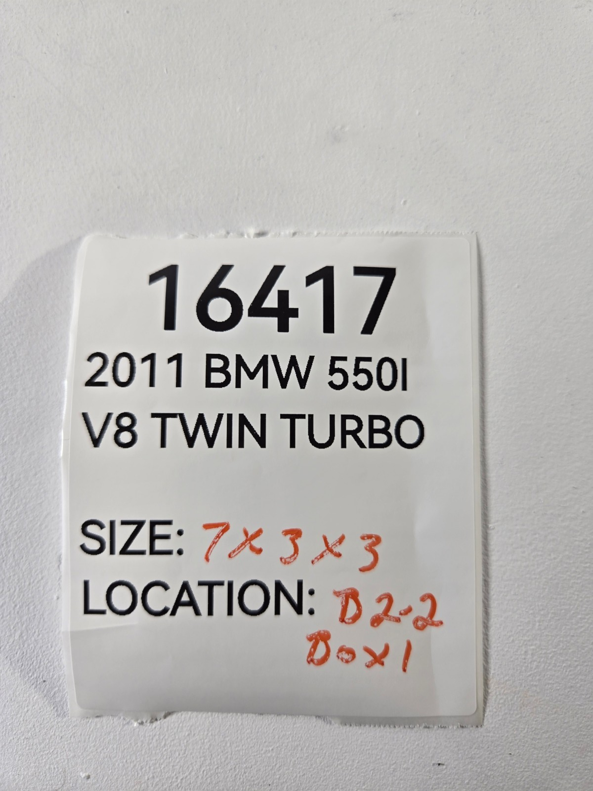 2011 2016 BMW 528i 550i Rear Trunk Handle Boot Backup Reverse Camera OEM