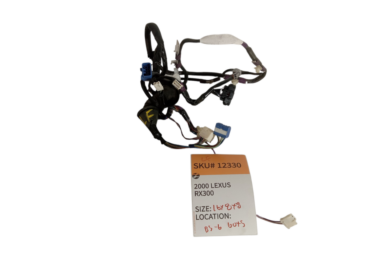 1999 2003 Lexus RX RX300 Left Driver Side Front Door Wire Wiring Harness OEM