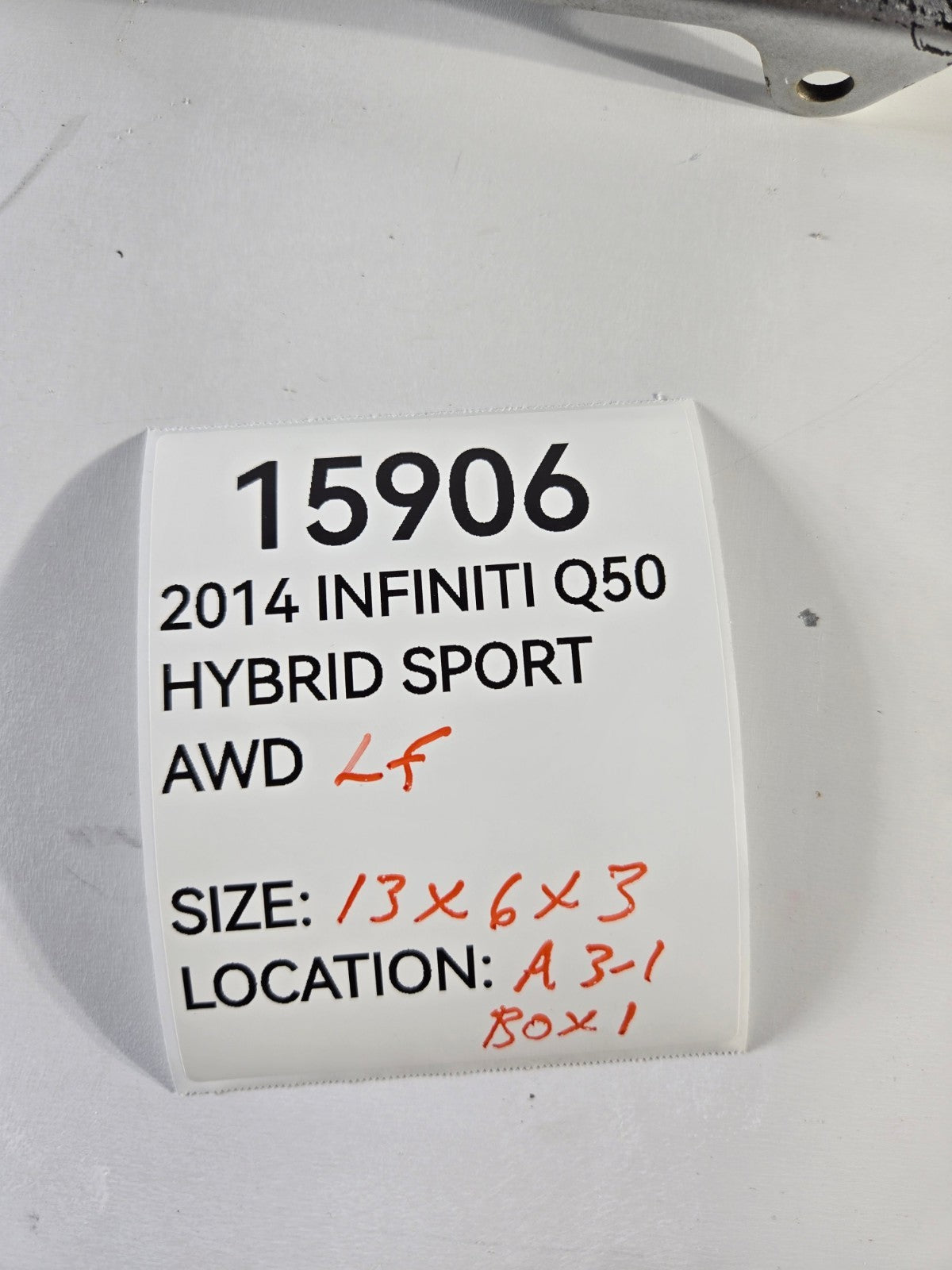 2011 2024 Infiniti M35H M56 Q50 Q60 Q70 Q70L Left Driver Side Hood Hinge OEM