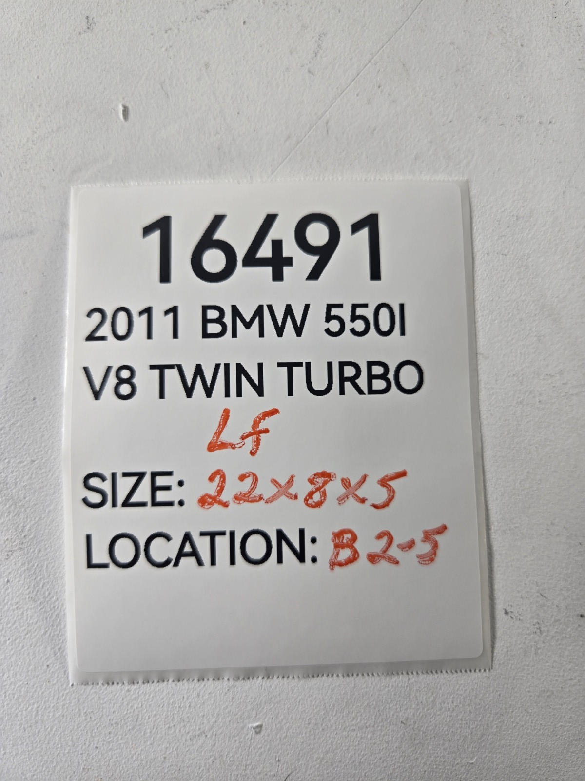 2010 2013 BMW 535i 550i Left Driver Front Seat Switch Outer Trim OEM Gray