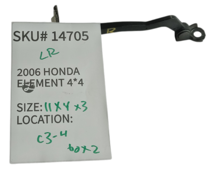 2003 2011 Honda Element Left Driver Side Rear Door Check Checker OEM 72880SCVA01