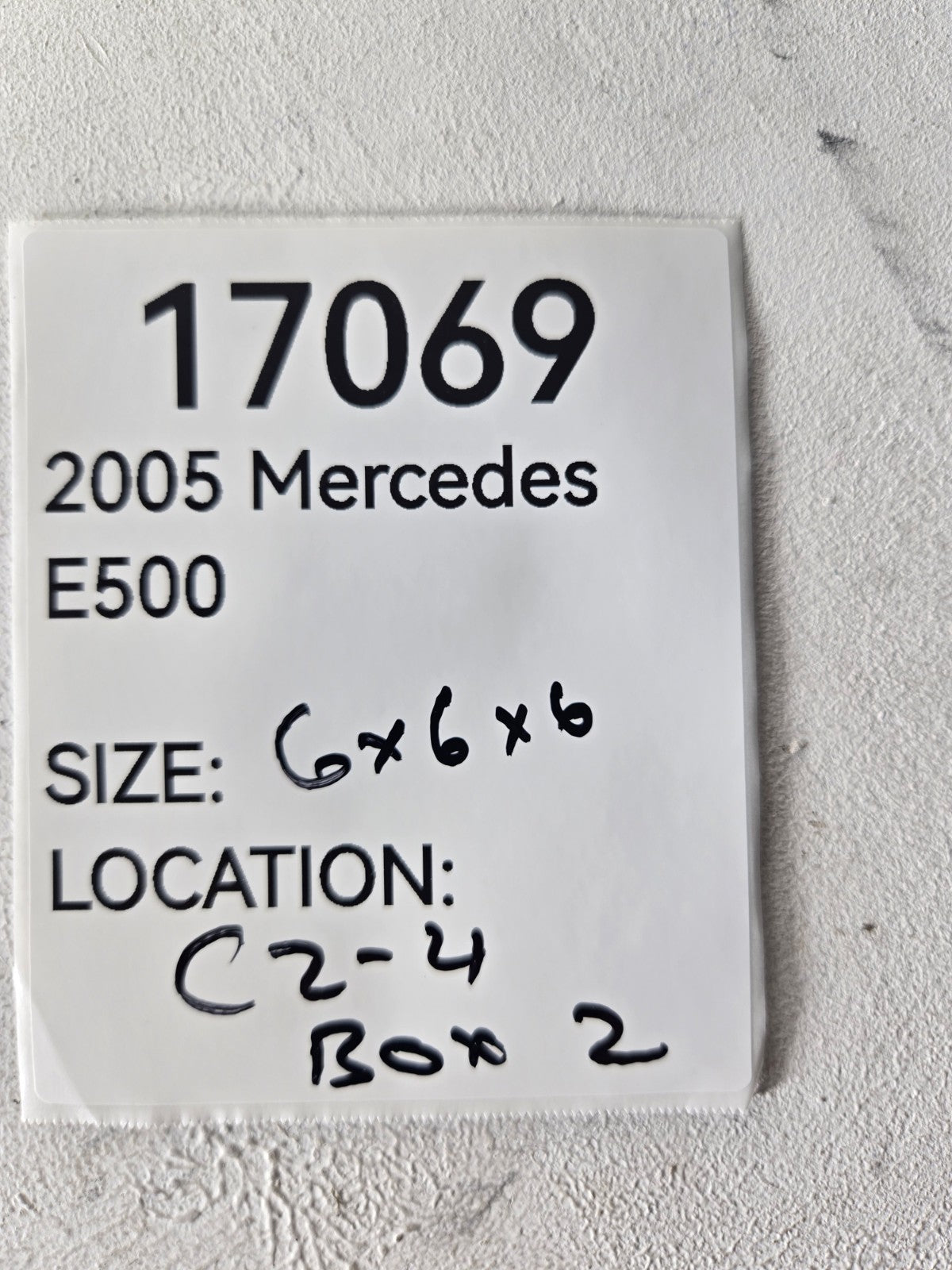 2003 2009 Mercedes Benz E500 Left Or Right Rear Door Wire Wiring Harness OEM