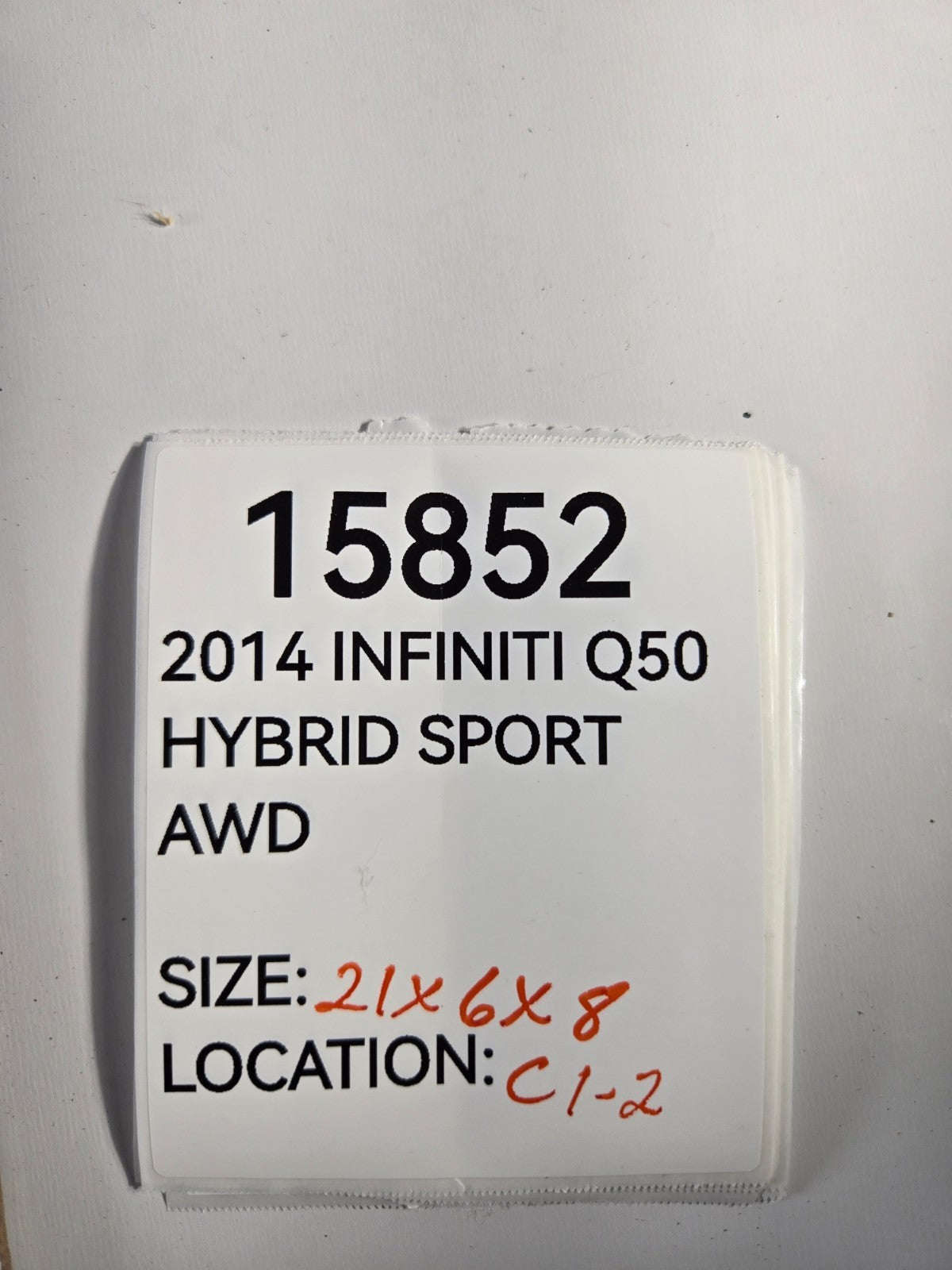 2014 2017 Infiniti Q Q50 Center Console Cup Holder Bezel Trim OEM 969504GF0A
