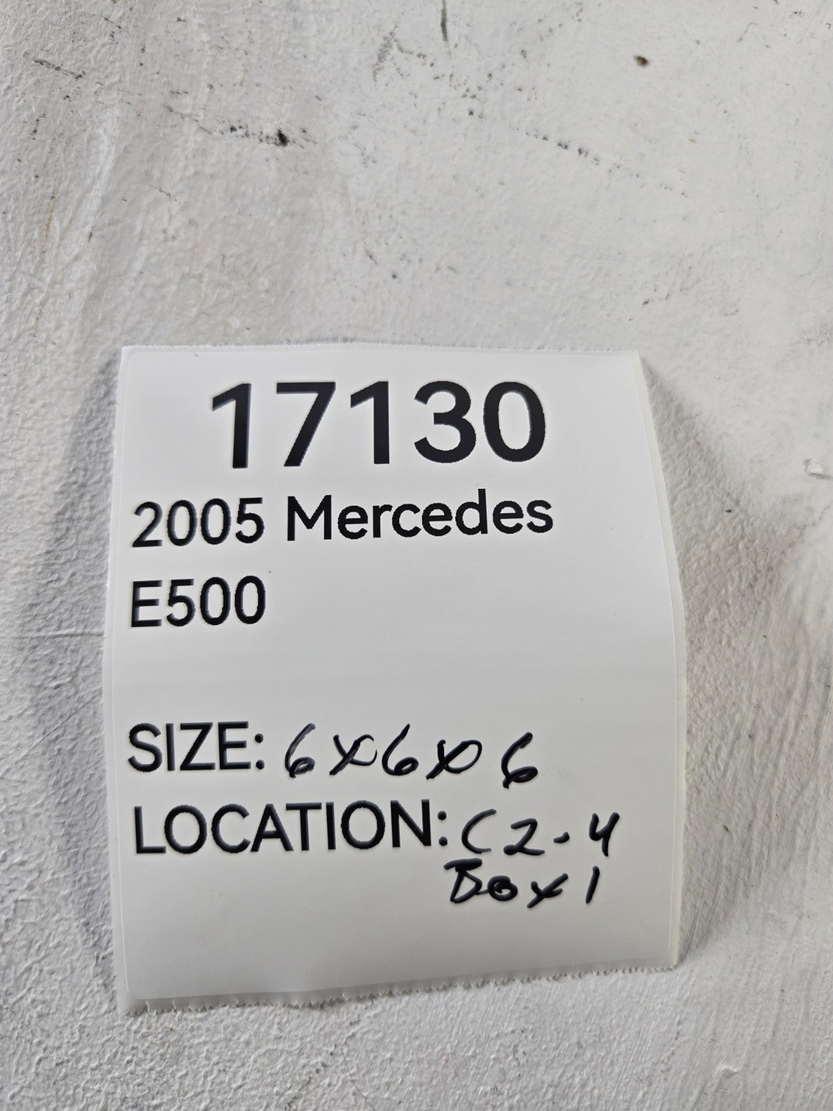 2003 2006 Mercedes Benz E500 Right Passenger Front Door Wire Wiring Harness OEM