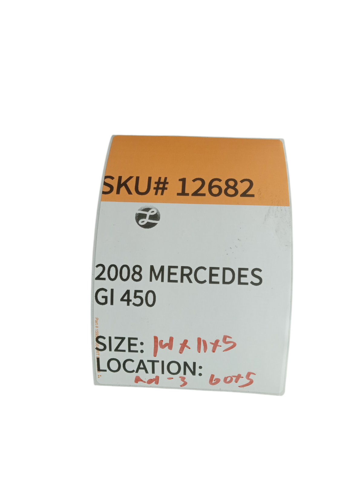 2007 2012 Mercedes Benz GL450 Negative Battery Cable OEM 1644404539