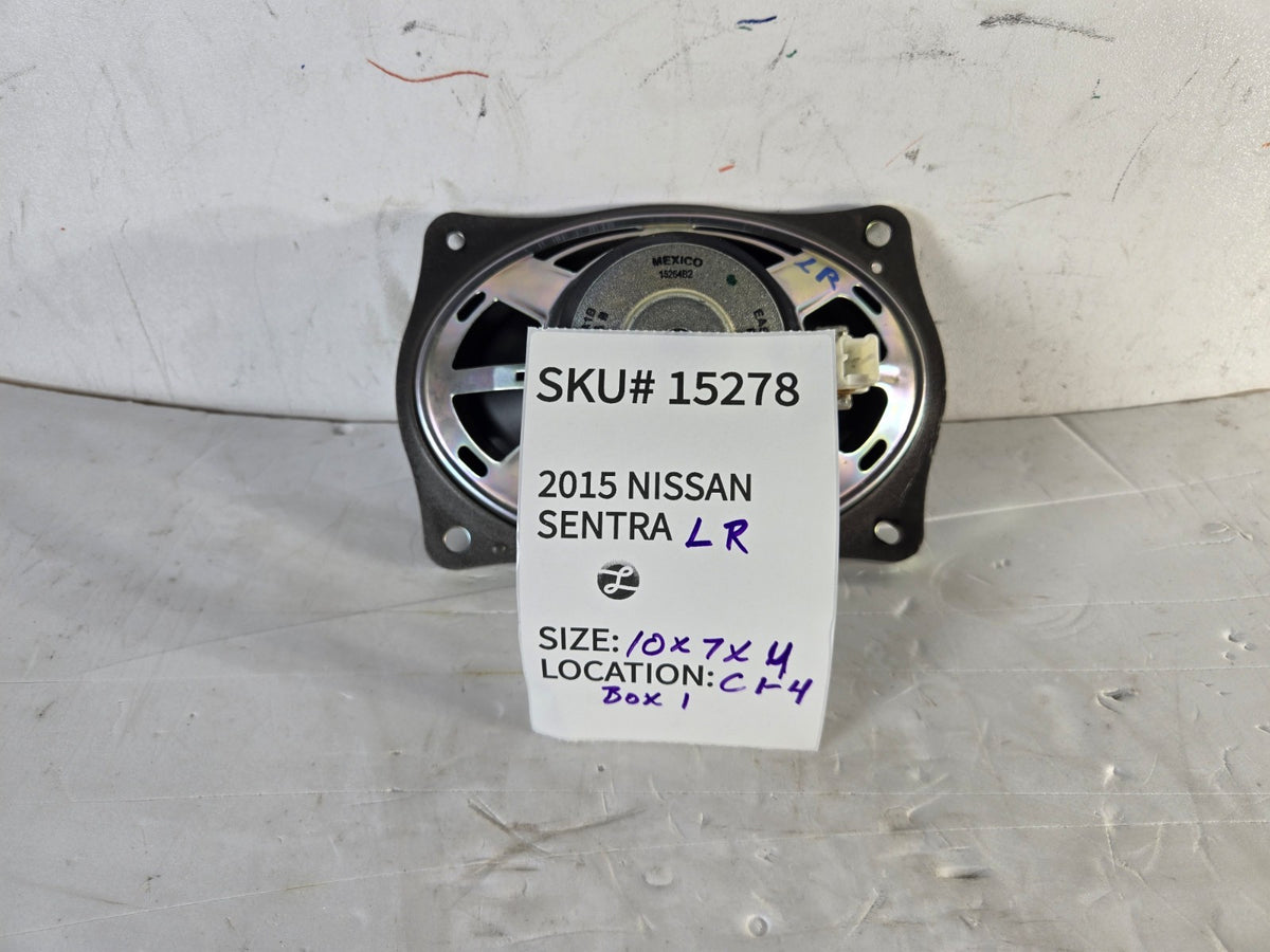 2015-2018 Nissan Sentra Left Rear Package Tray Speaker LH 28157-3TA1B OEM 15278