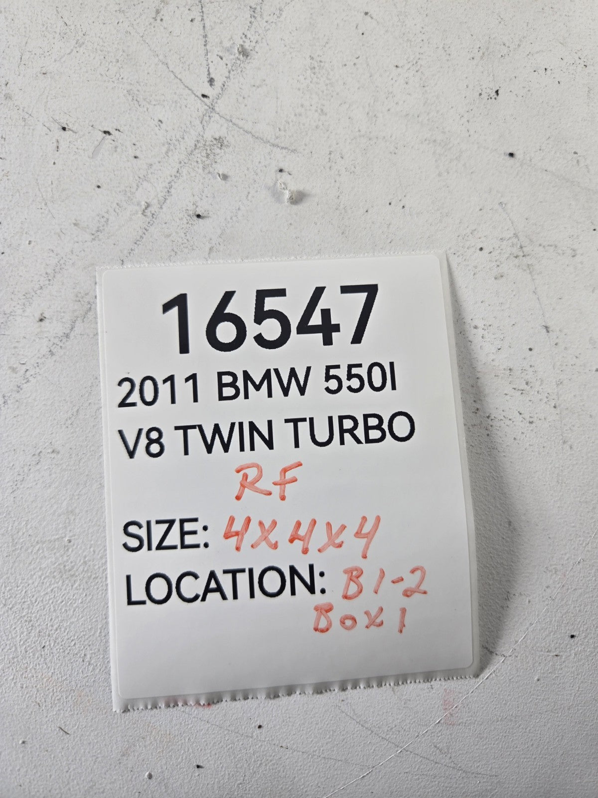 2010 2016 BMW 550i Right Passenger Side Front Door Upper Lower Hinge Hinges OEM