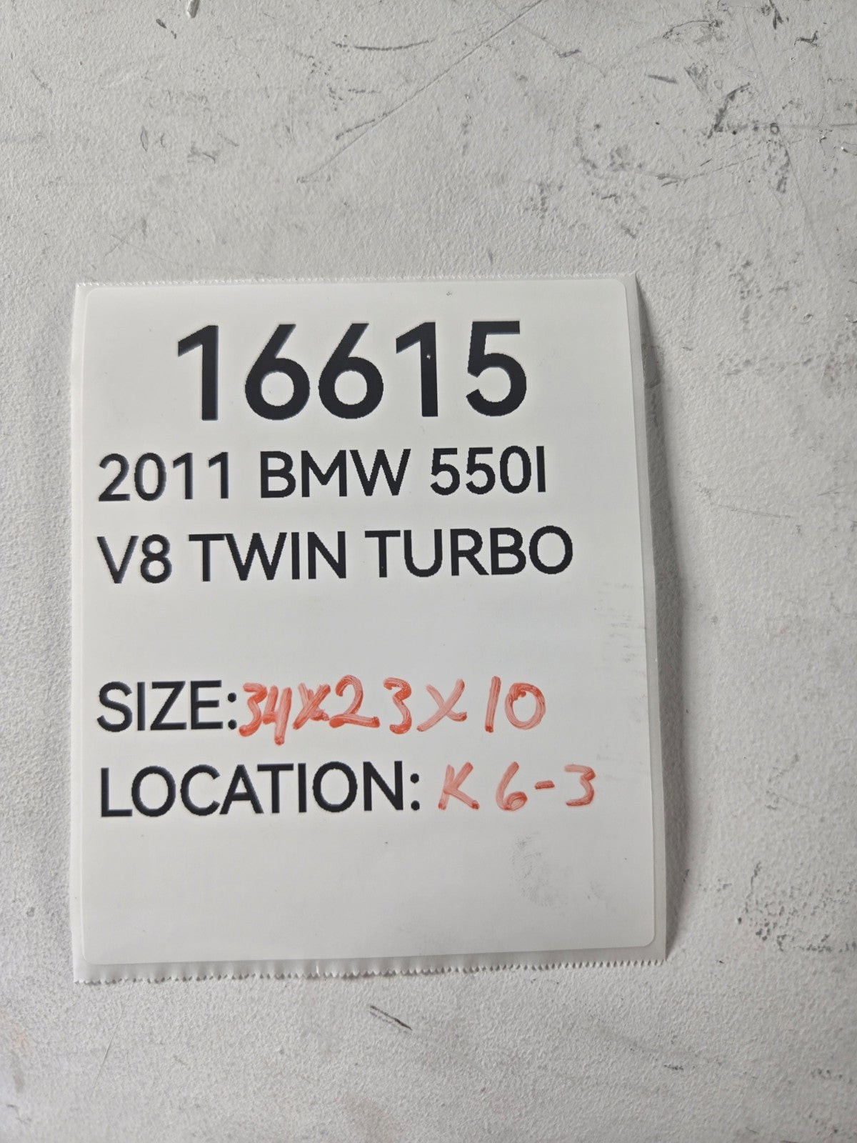 2010 2016 BMW 528i 535d 550i Radiator Air Duct Shutter W/o Motor OEM 51747200787