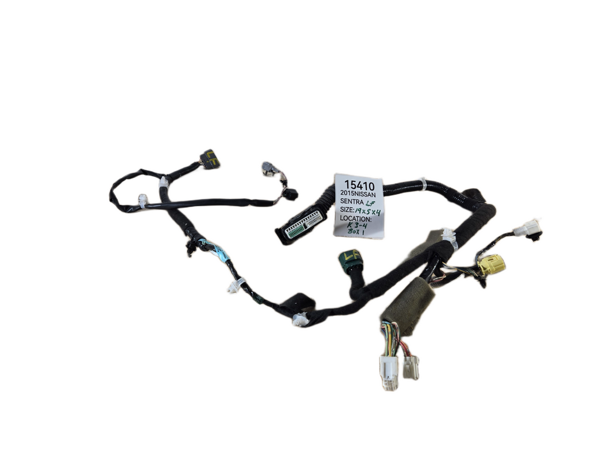 2013-2015 Nissan Sentra Left Front Door Wire Wiring Harness 24125-3SG0D OEM 5410