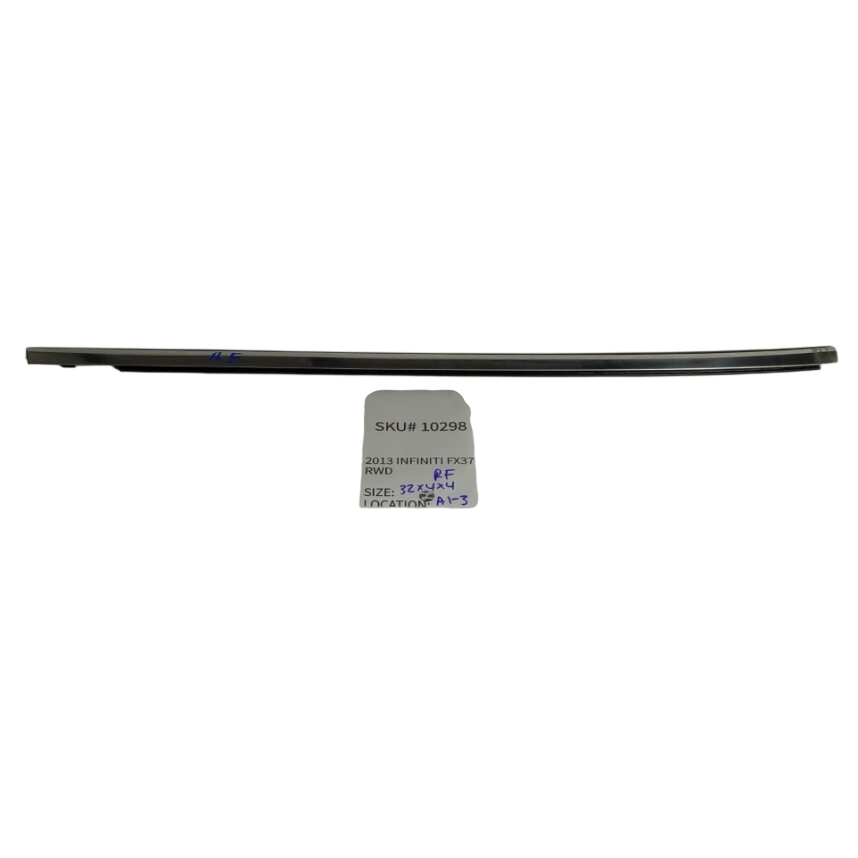 2013 Infiniti FX37 Right Front Door Outer Weather Strip RH 808201CA0A OEM 10298