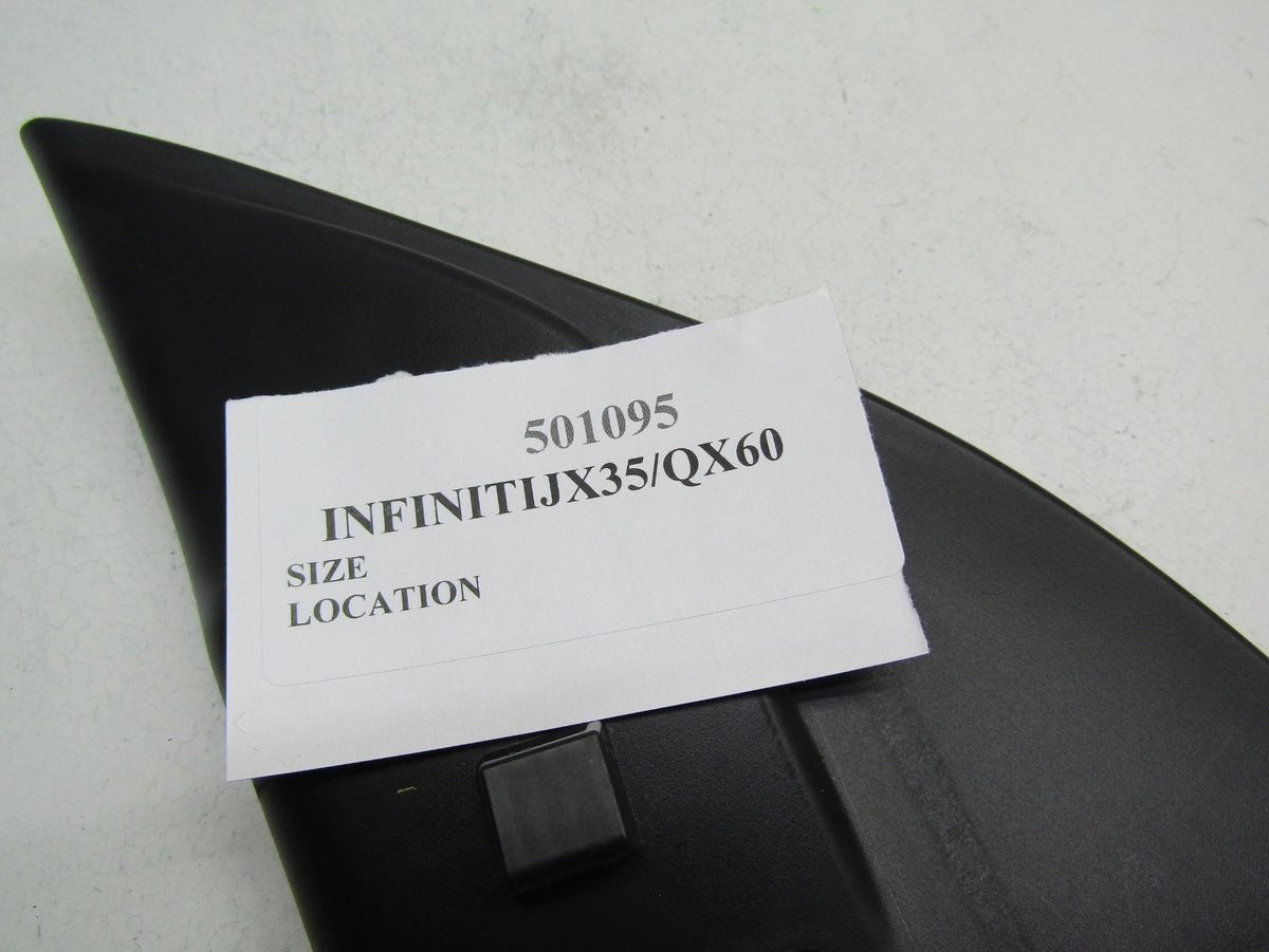 2014 Infiniti qx60 left driver front door mirror sail panel interior corner trim