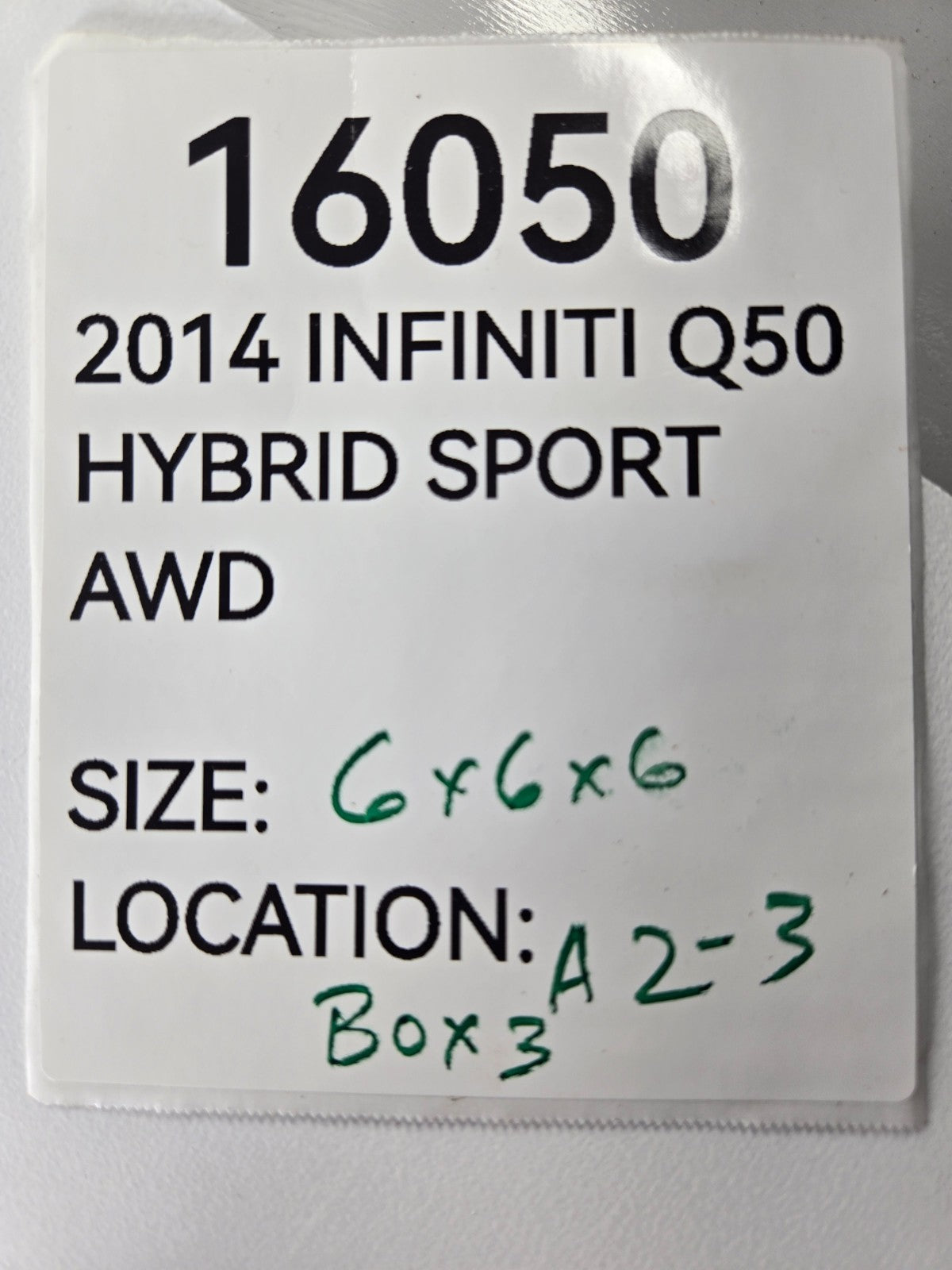 2014 2019 Infiniti Q50 Hybrid Rear Trunk Lid Lock Latch Striker OEM 846204GA1A