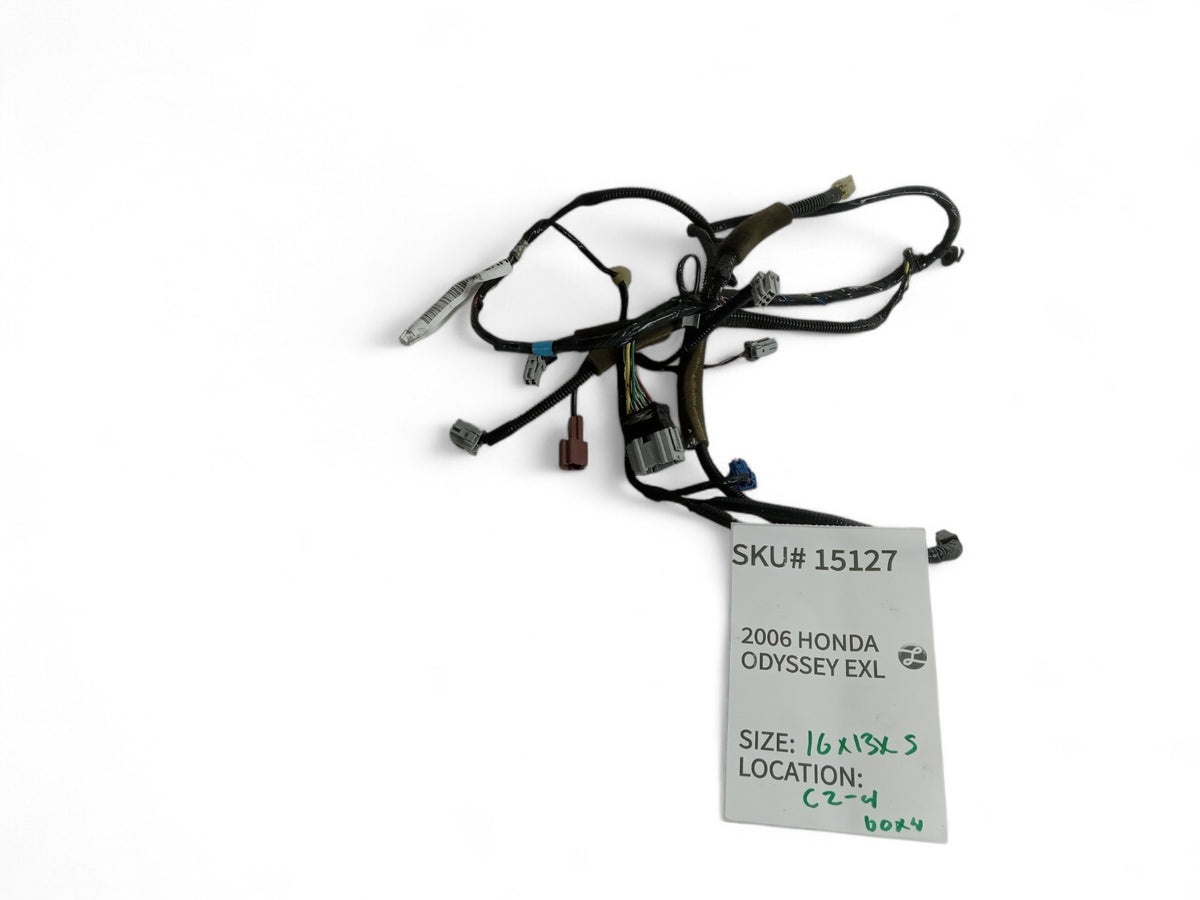 2005 2006 Honda Odyssey Trunk Tail Gate Center Wire Harness OEM 32129SHJA20