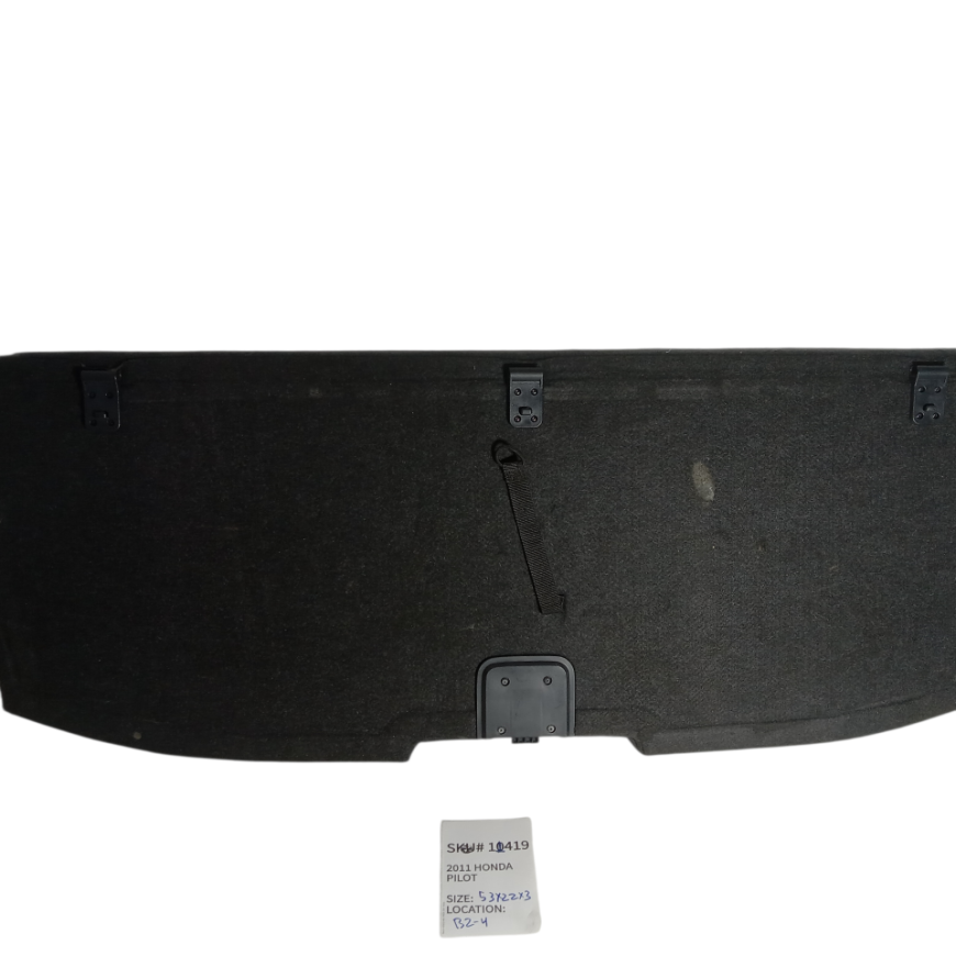 Fits 2010-2011 Honda Pilot Rear Trunk Cargo Floor Lid Trim 84521-SZA-A OEM 11419
