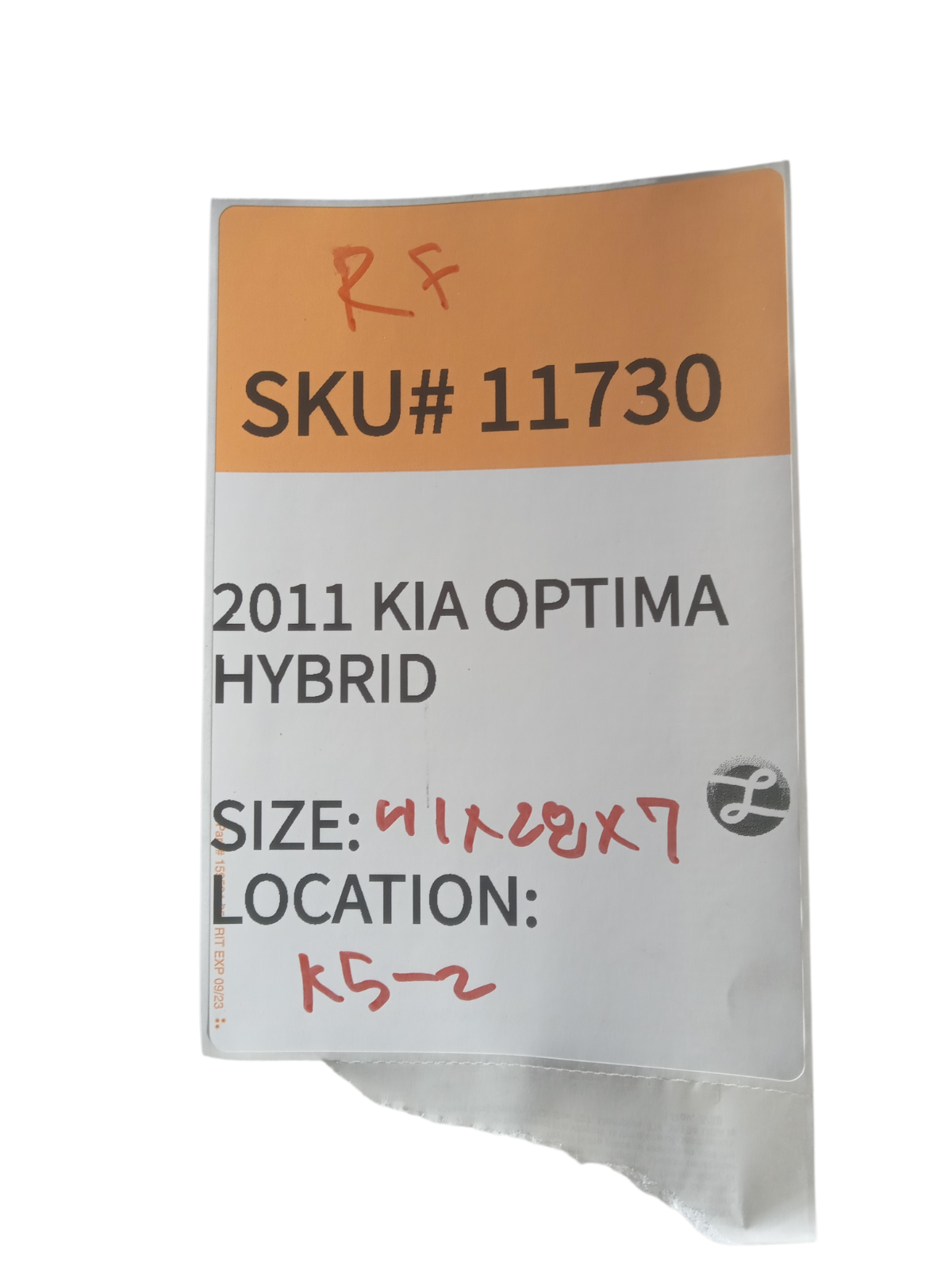 2011 2013 Kia Optima Hybrid Right Passenger Side Front Door Trim Panel Cover OEM