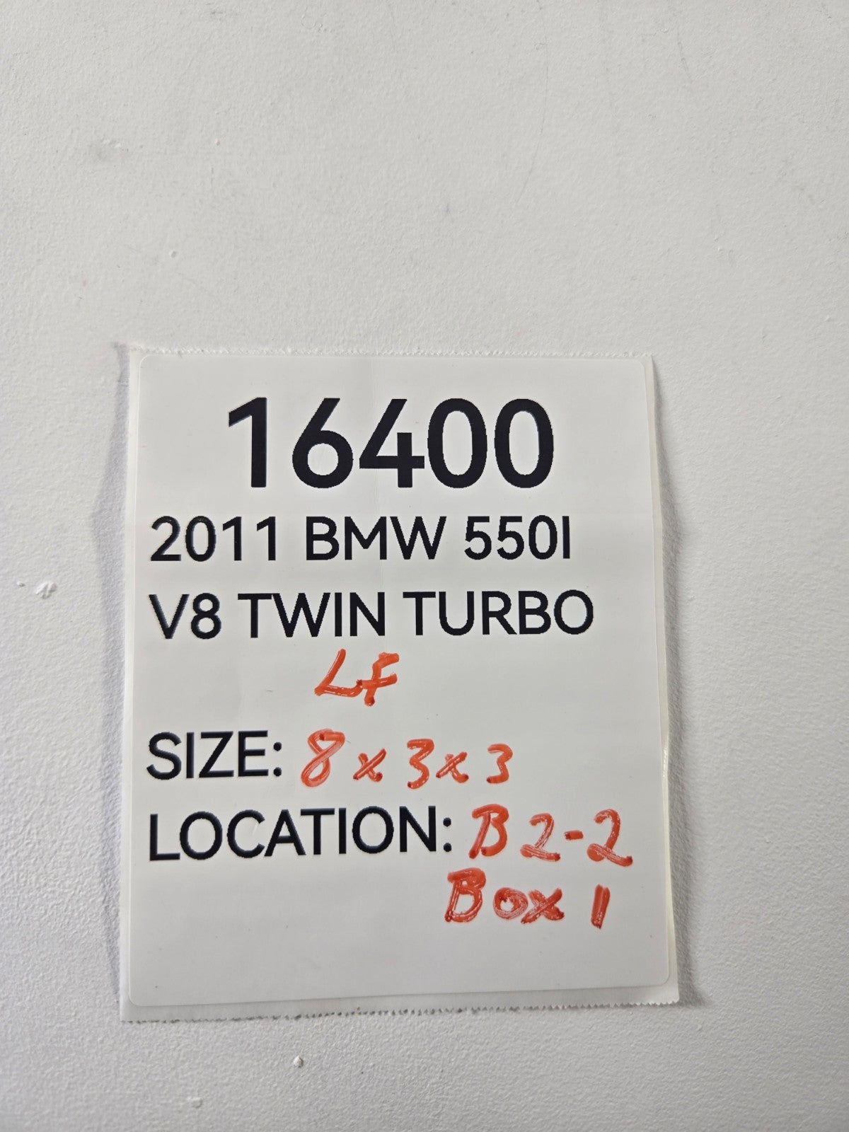 2010 2016 BMW 528i 535d 550i Left Driver Front Door Inner Handle Bezel Trim OEM